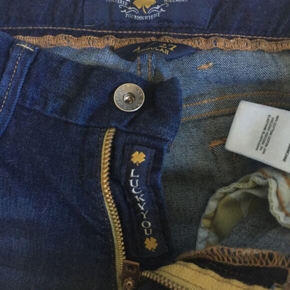 Lucky Brand Dark Blue 'The Sweet Jean' Boot Jeans | Sz 27 - Picture 5 of 6